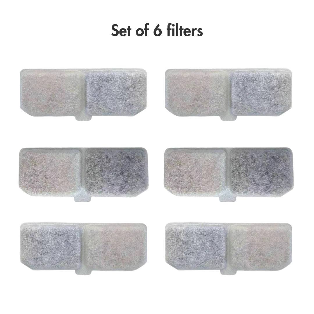 AquaFlow XL Replacement Filters – 6-Pack for Fresh, Clean Sips
