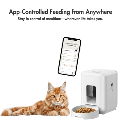 SmartPortion WiFi Feeder – Precision Feeding, Anytime, Anywhere