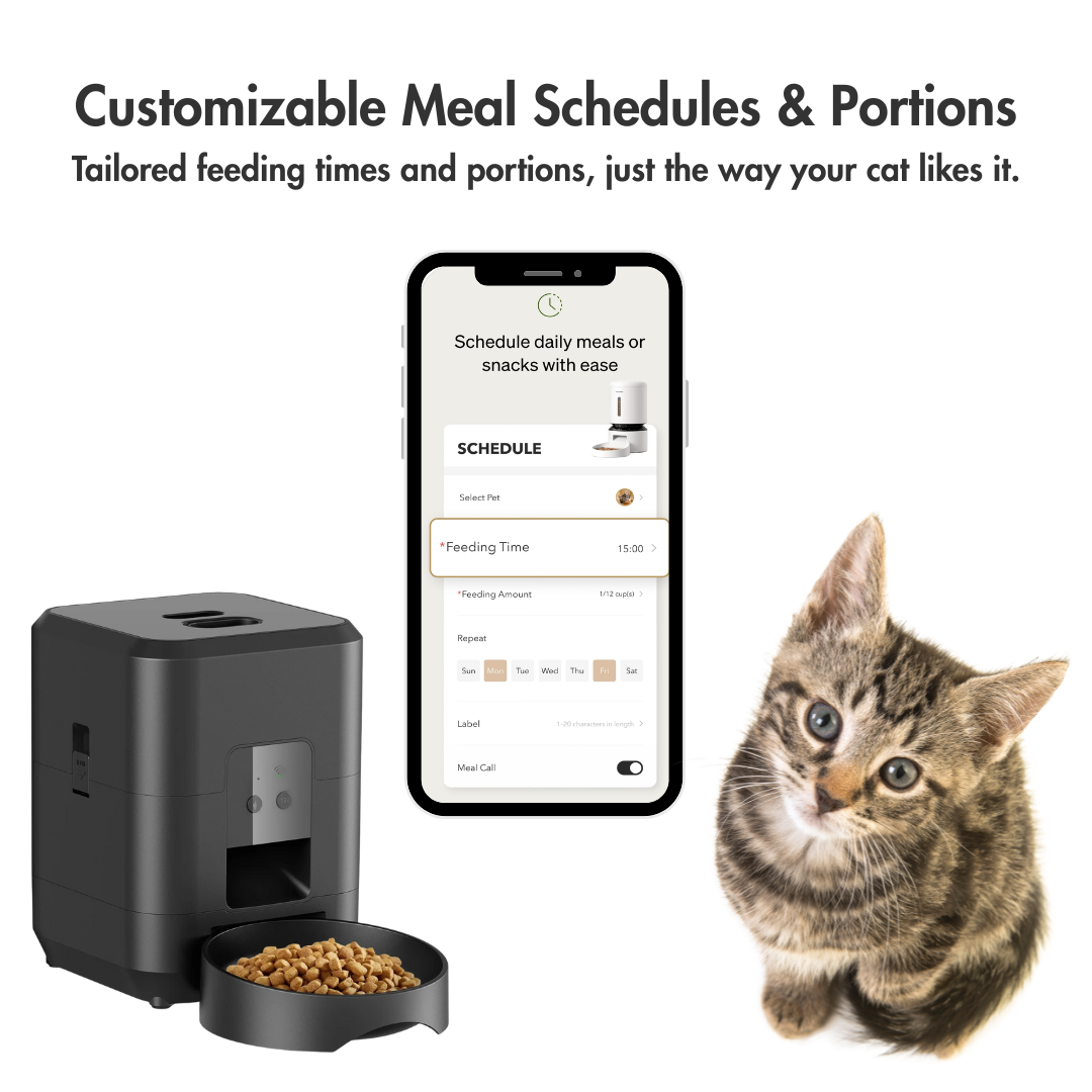 SmartPortion WiFi Feeder – Precision Feeding, Anytime, Anywhere