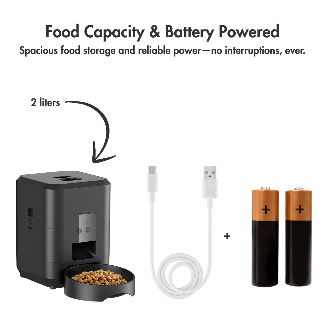 SmartPortion WiFi Feeder – Precision Feeding, Anytime, Anywhere