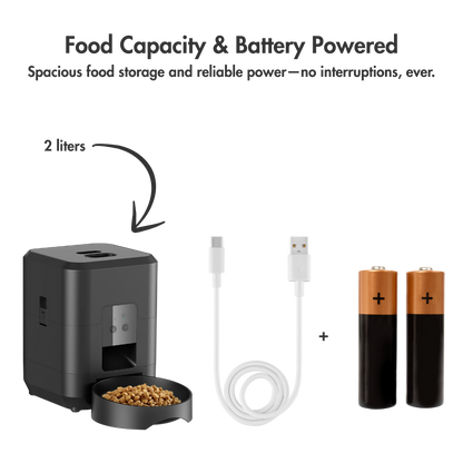 SmartPortion WiFi Feeder – Precision Feeding, Anytime, Anywhere