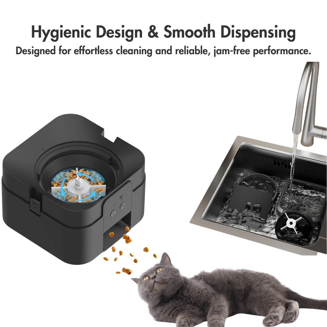 SmartPortion WiFi Feeder – Precision Feeding, Anytime, Anywhere
