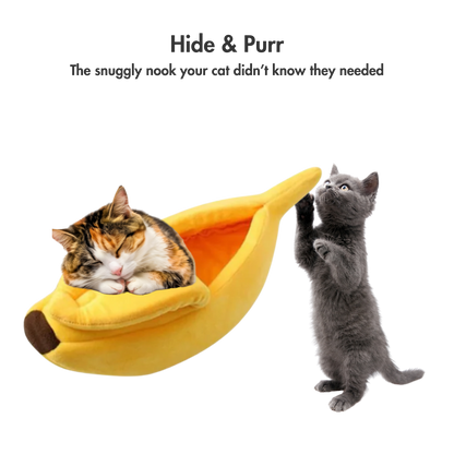 CozyNana – The Banana Bed Your Cat Didn’t Know They Needed