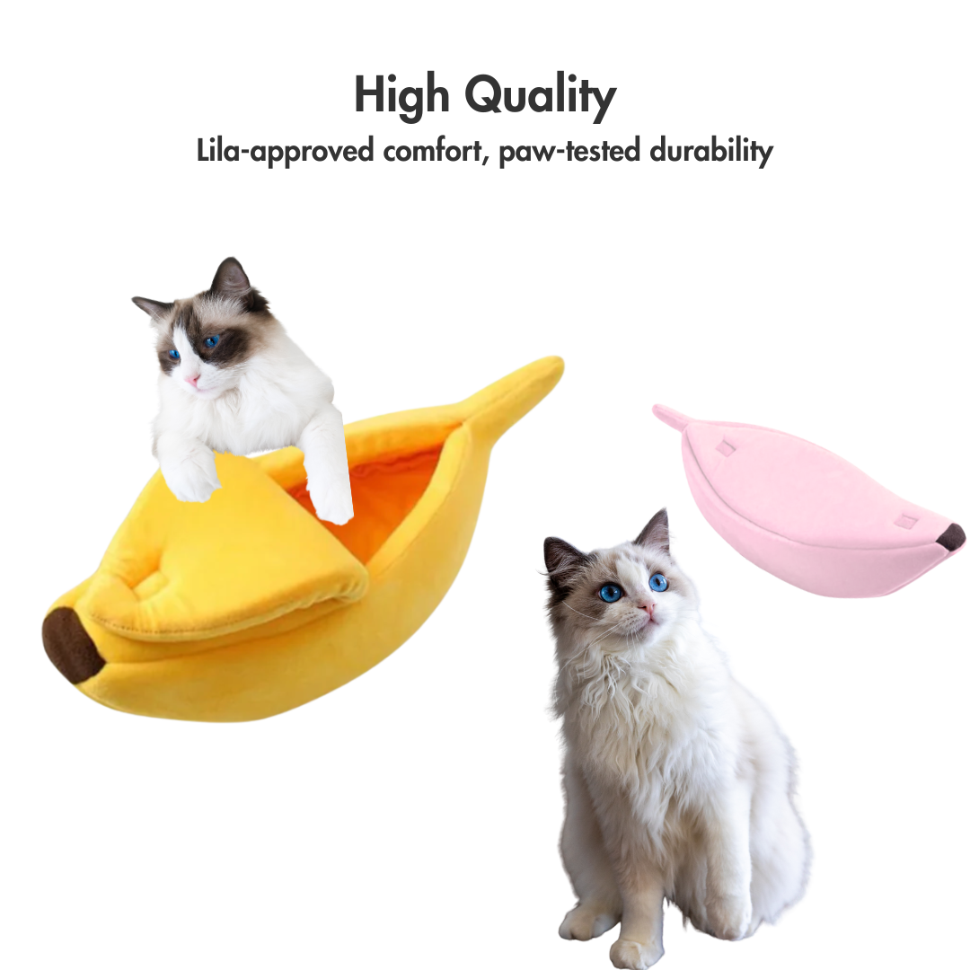 CozyNana – The Banana Bed Your Cat Didn’t Know They Needed
