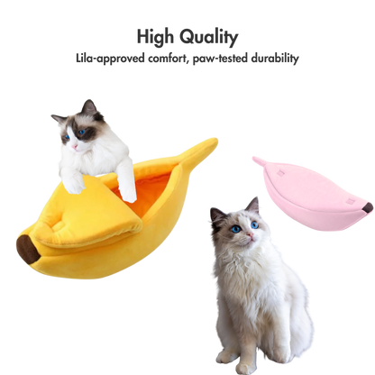 CozyNana – The Banana Bed Your Cat Didn’t Know They Needed