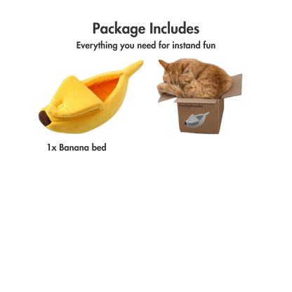 CozyNana – The Banana Bed Your Cat Didn’t Know They Needed
