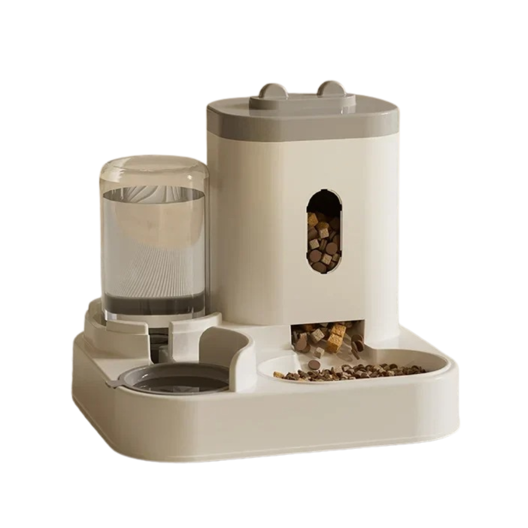 GravityBite Duo – The Power-Free Food &amp; Water Station for Pets