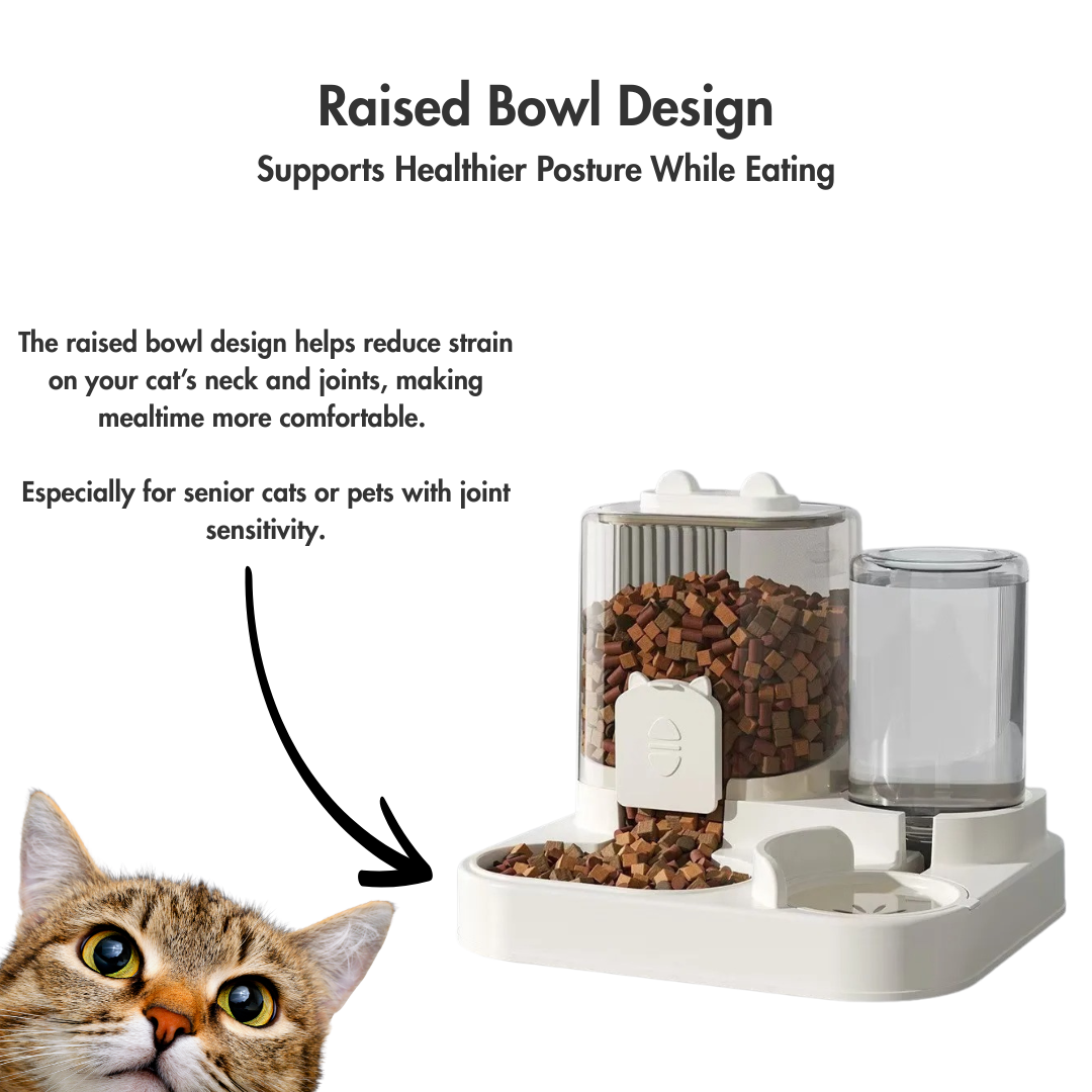 GravityBite Duo – The Power-Free Food &amp; Water Station for Pets