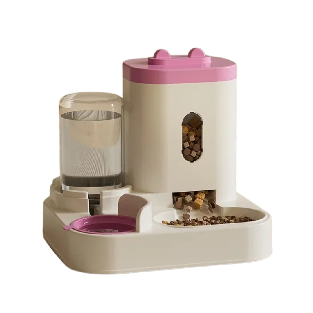 GravityBite Duo – The Power-Free Food &amp; Water Station for Pets