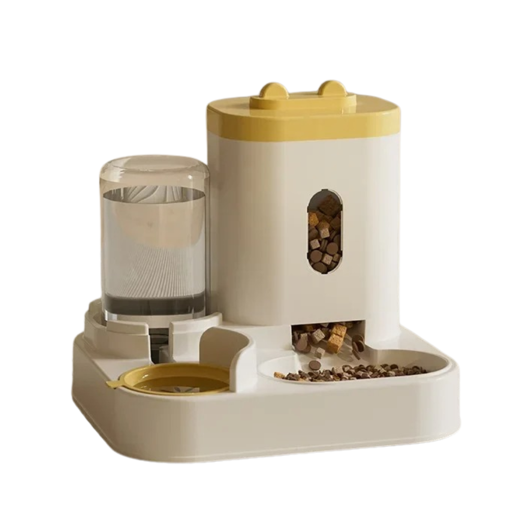 GravityBite Duo – The Power-Free Food &amp; Water Station for Pets