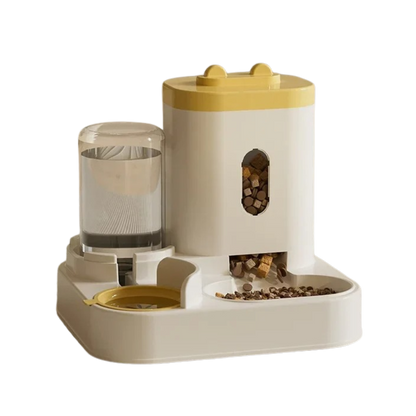 GravityBite Duo – The Power-Free Food &amp; Water Station for Pets