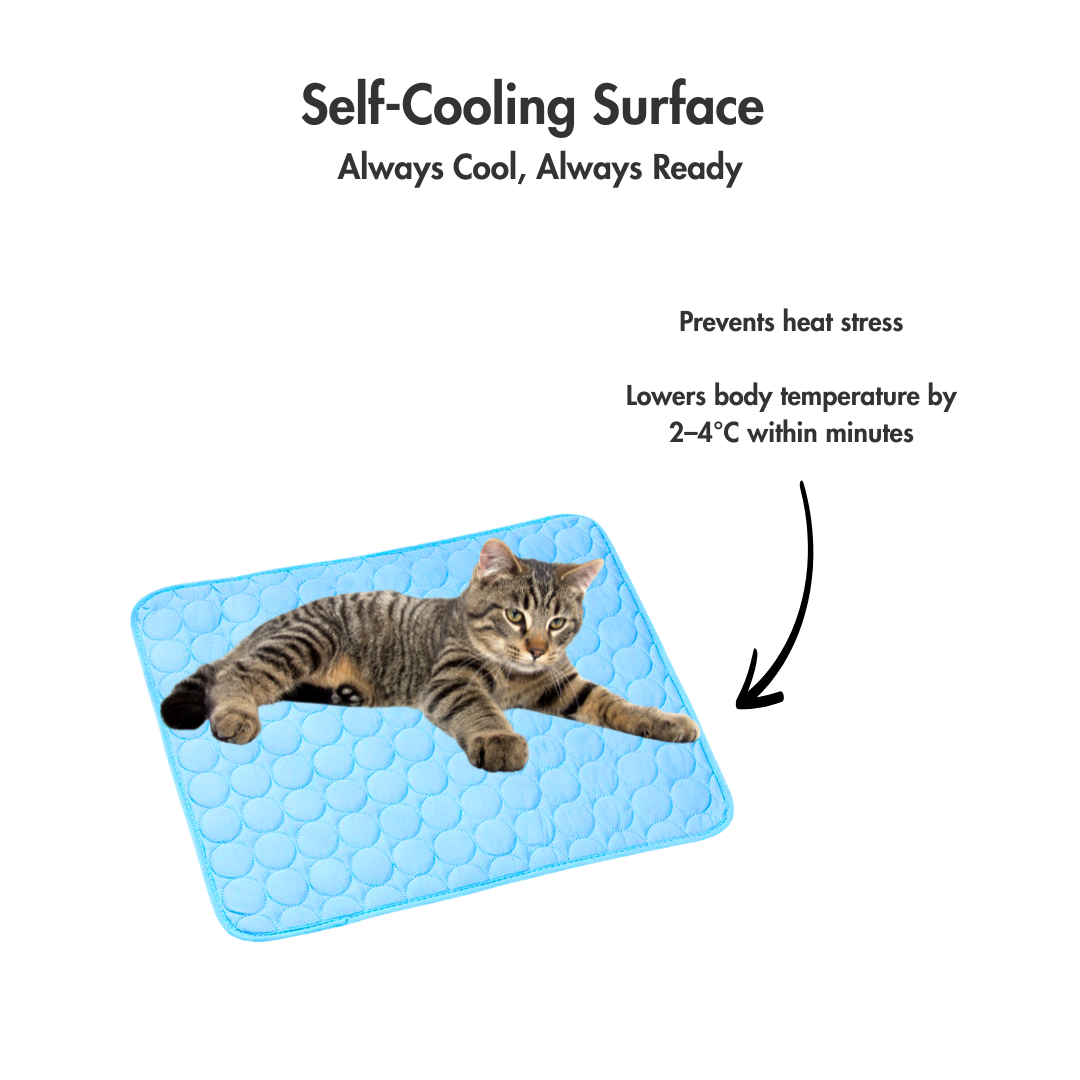 IcyNap Cooling Mat – Gel-Free Comfort for Hot Summer Days