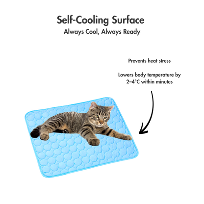 IcyNap Cooling Mat – Gel-Free Comfort for Hot Summer Days