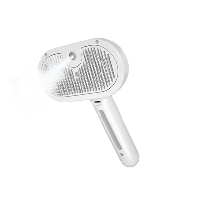 SteamiGlow – The Misty Brush That Turns Grooming into a Spa Day
